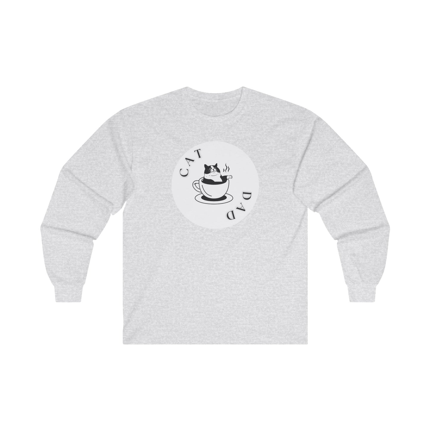 Cat Dad Long Sleeve Tee