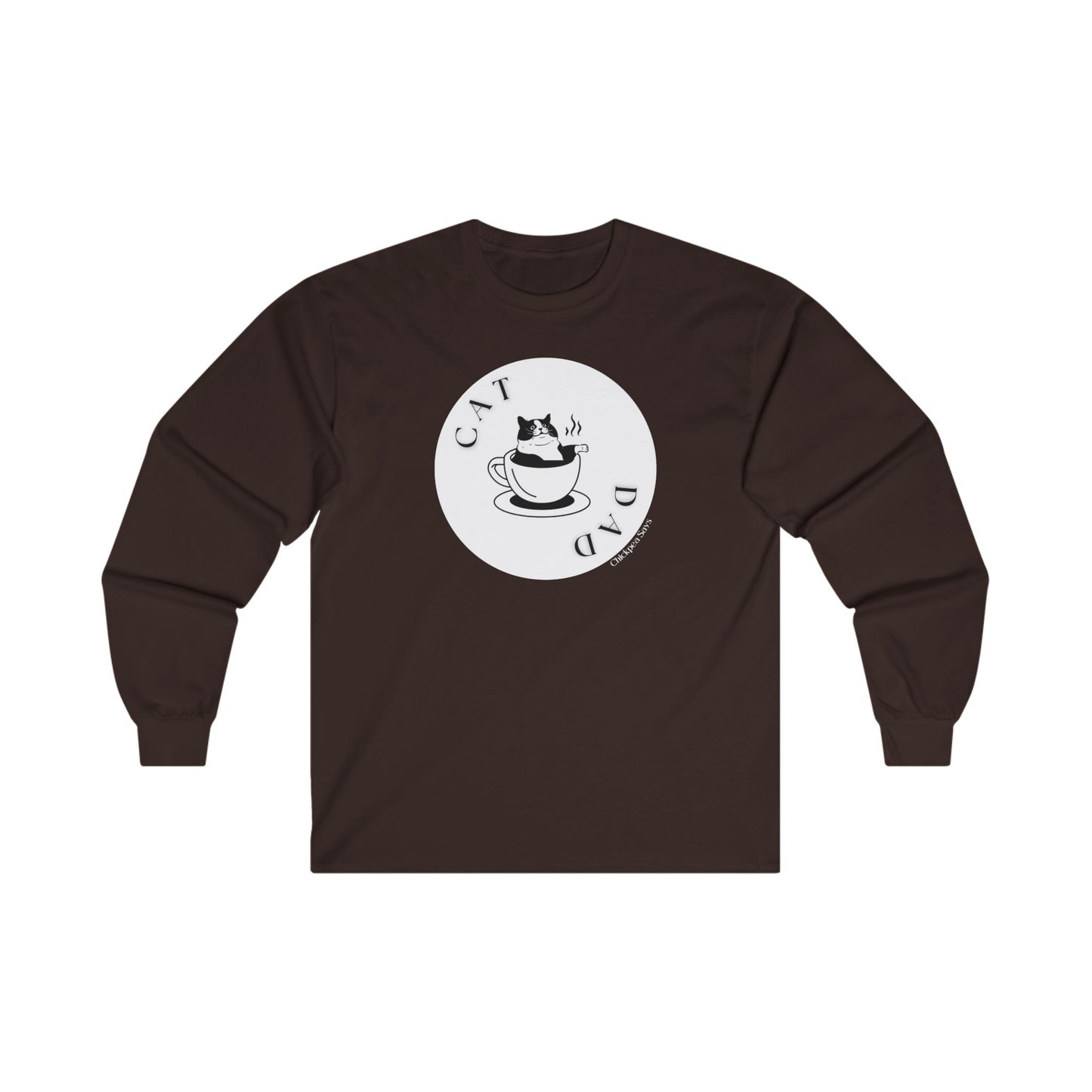 Cat Dad Long Sleeve Tee