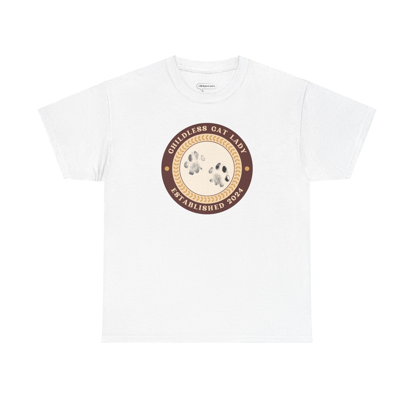 Cat Lady Emblem Tee