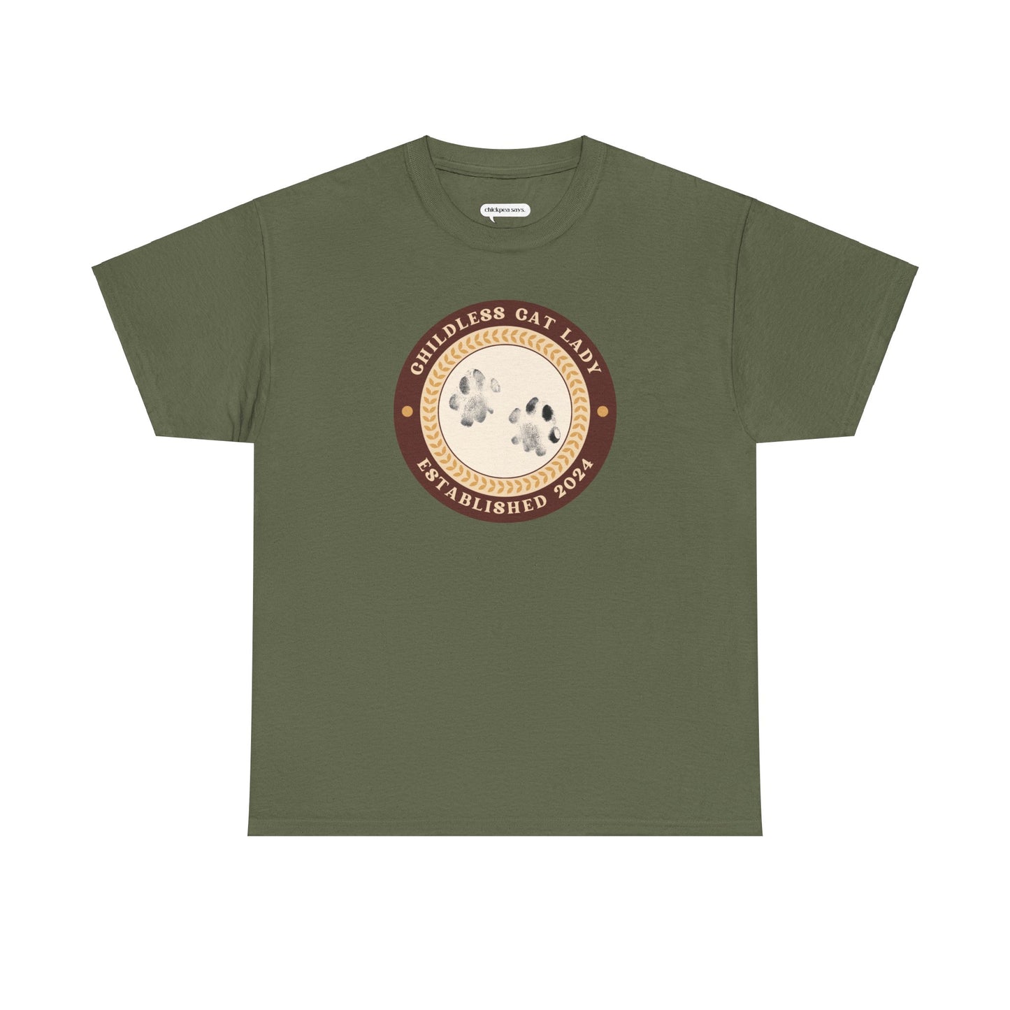 Cat Lady Emblem Tee