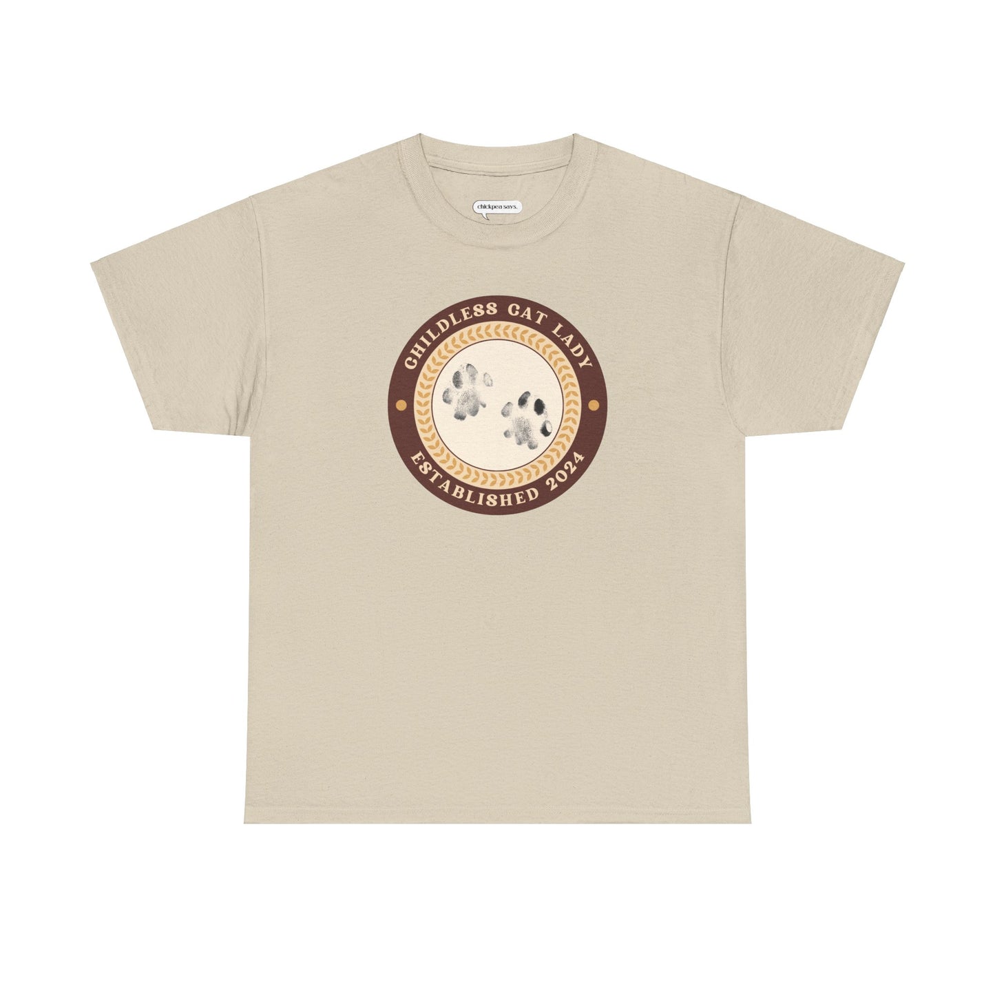 Cat Lady Emblem Tee
