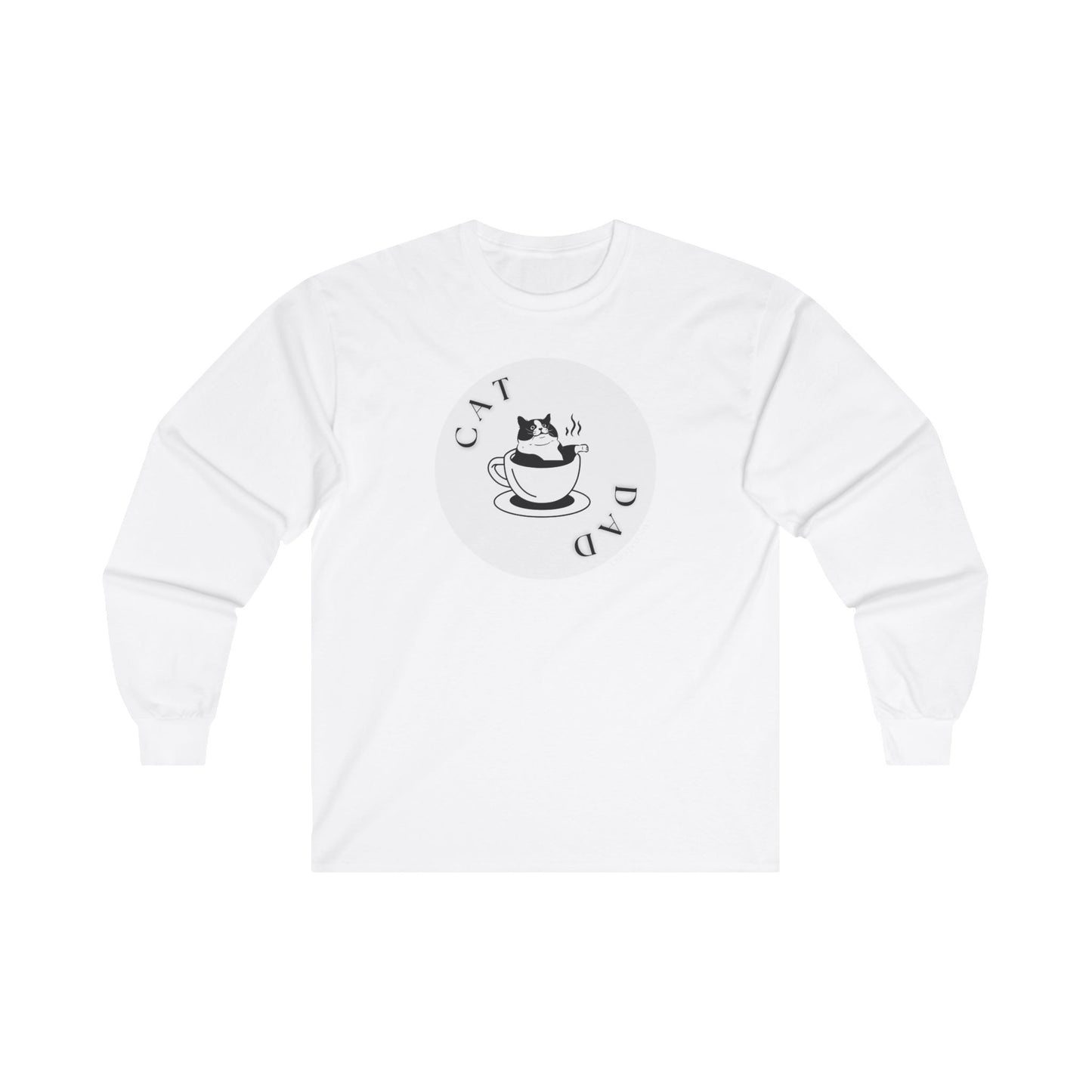 Cat Dad Long Sleeve Tee
