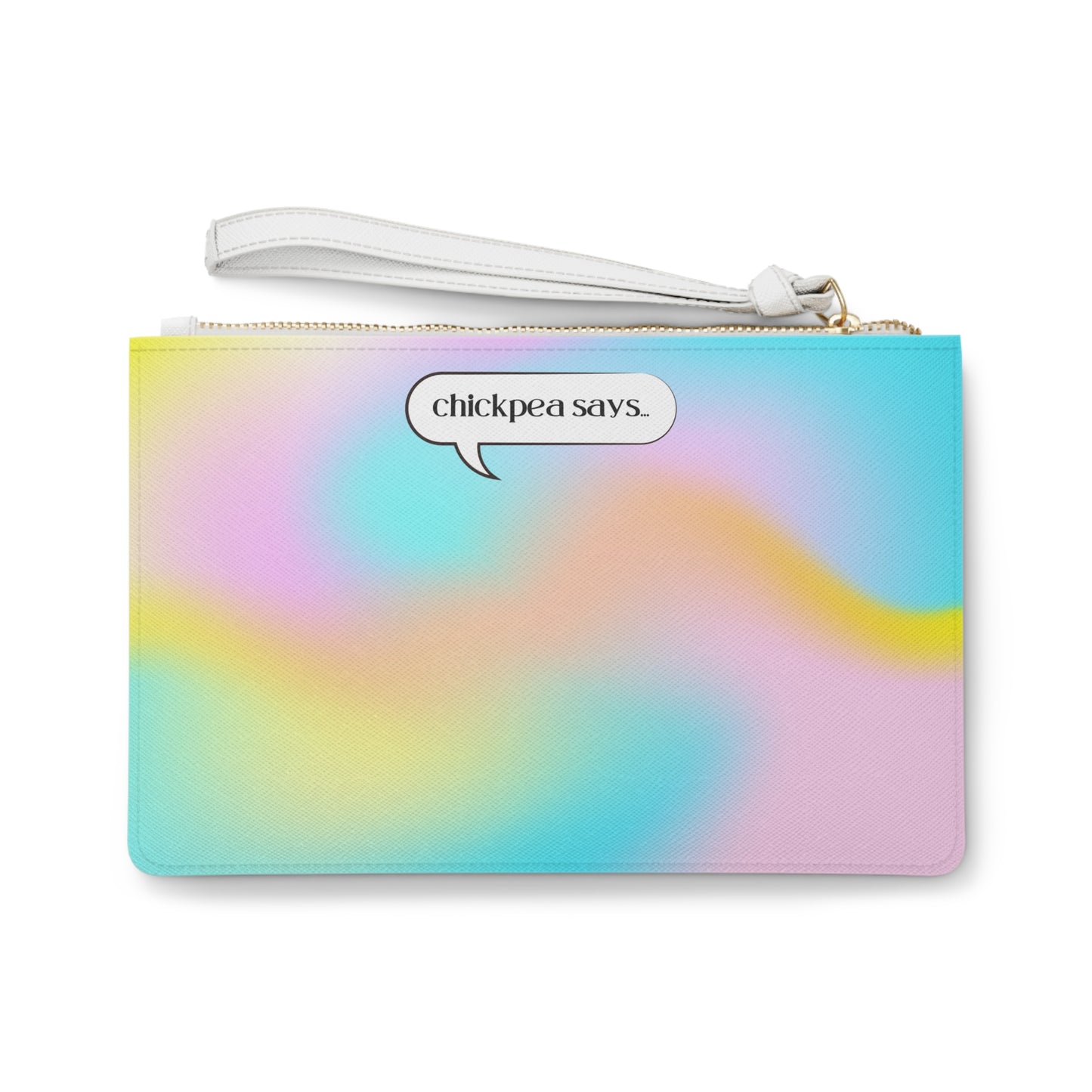 Dog Mom Label Clutch