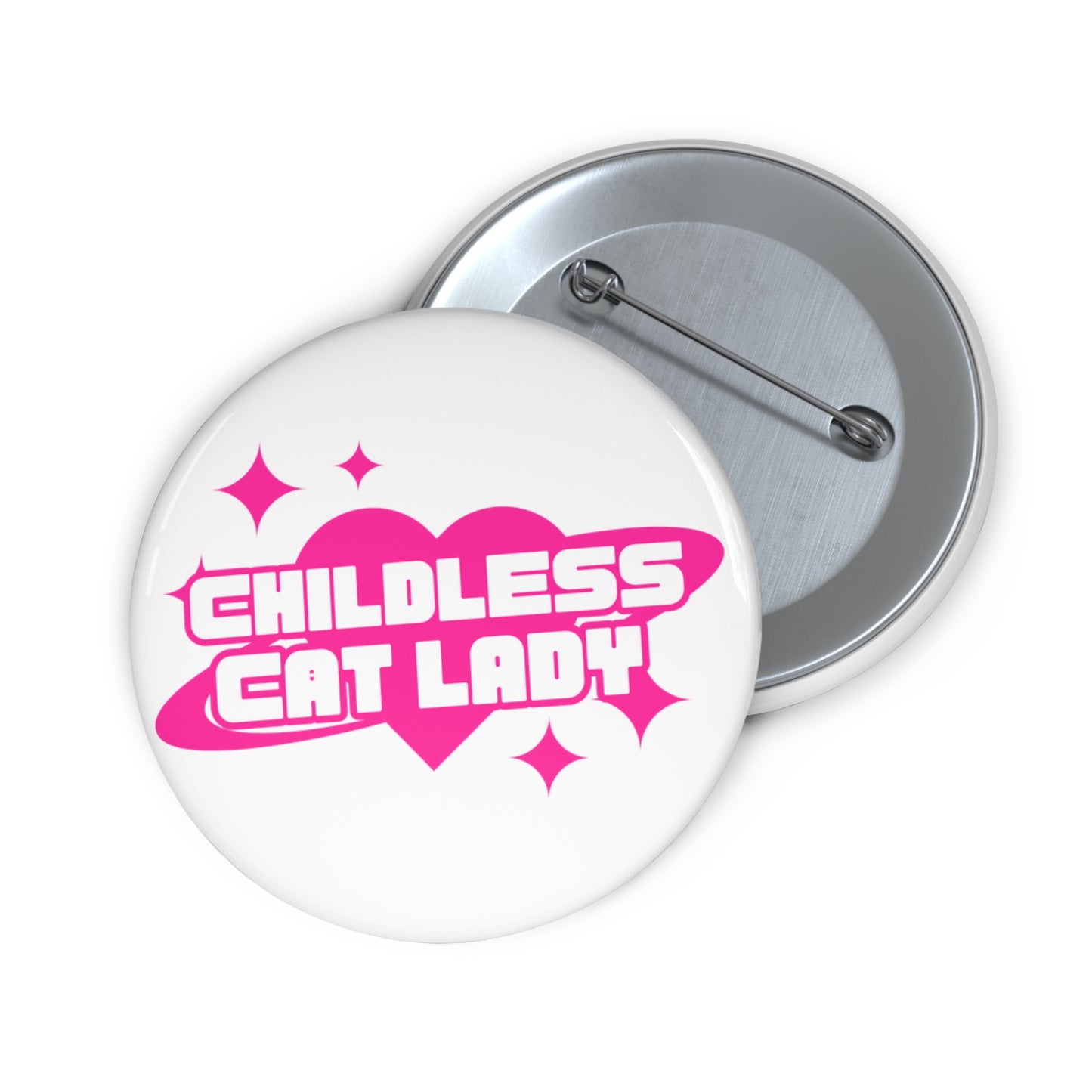 Otaku Cat Lady Buttons