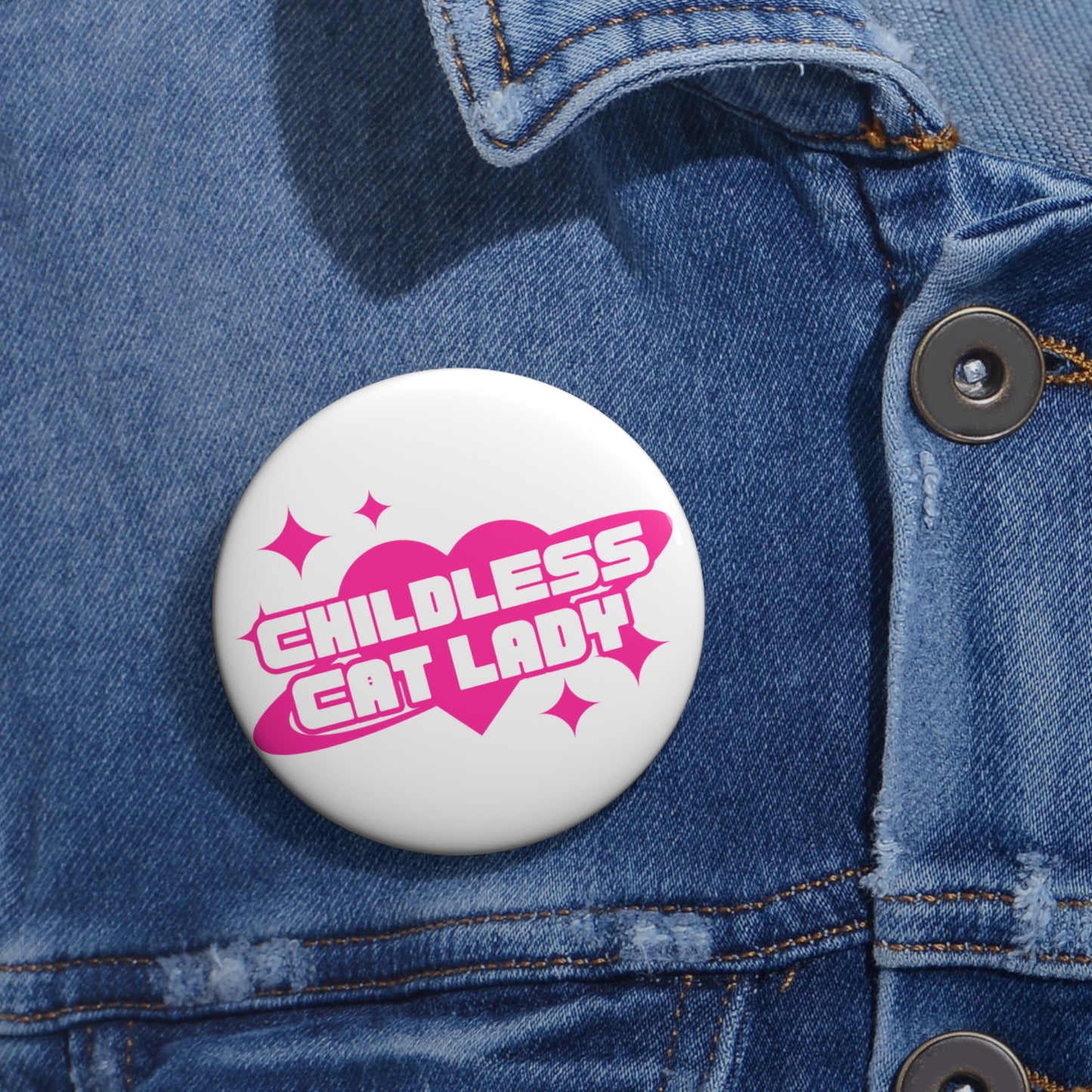 Otaku Cat Lady Buttons