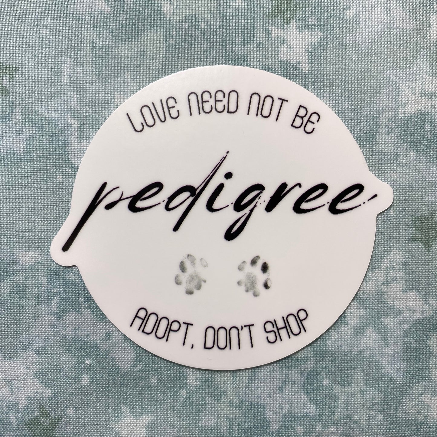 Pedigree Sticker